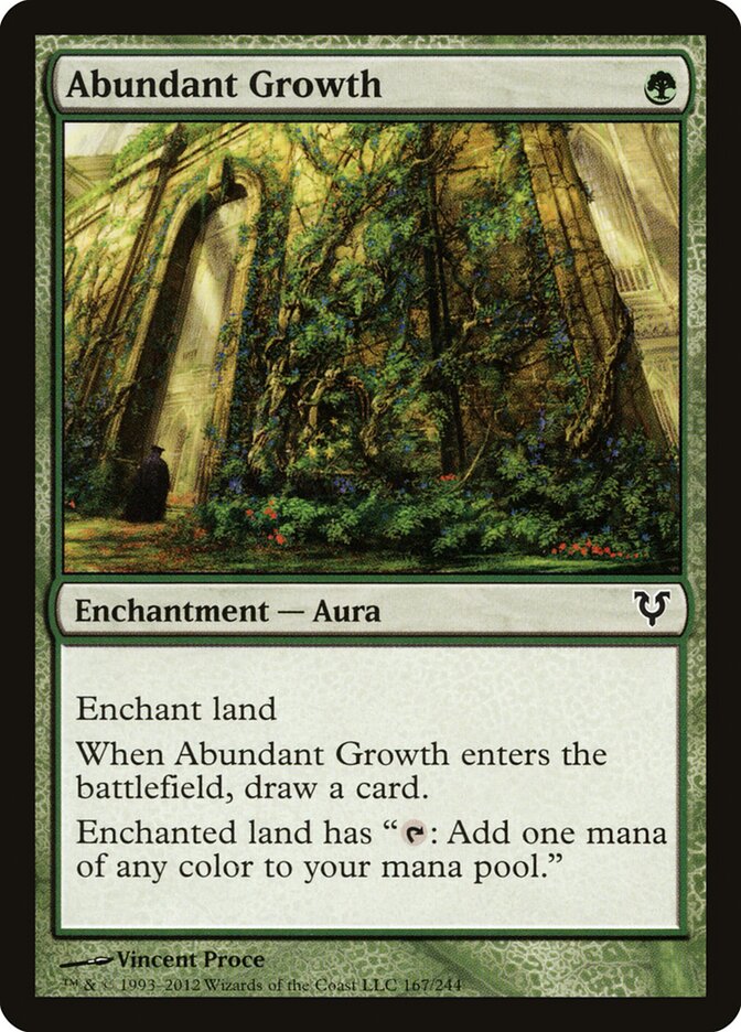 Abundant Growth, Avacyn Restored · 167/244