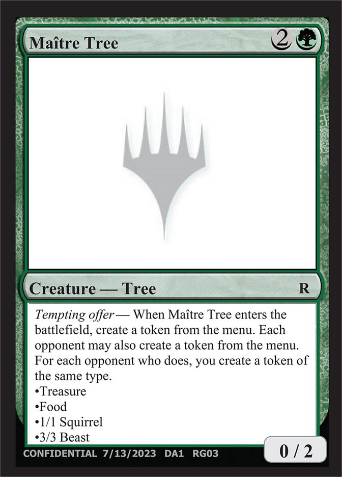 Maître Tree, Unknown Event · rg03a