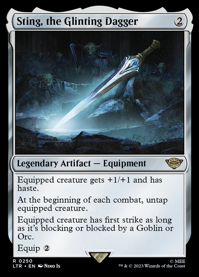 Sting, the Glinting Dagger, The Lord of the Rings: Tales of Middle-earth · 0250