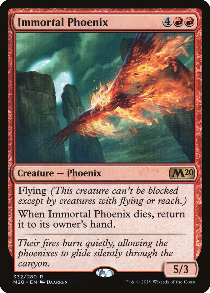 Immortal Phoenix, Core Set 2020 · 332