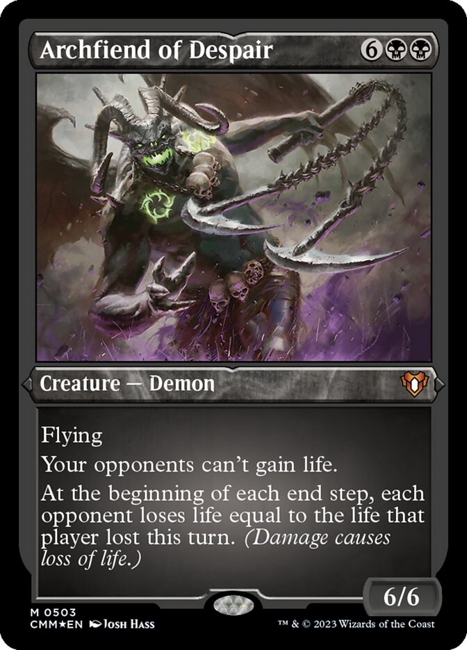 Archfiend of Despair, Commander Masters · 0503