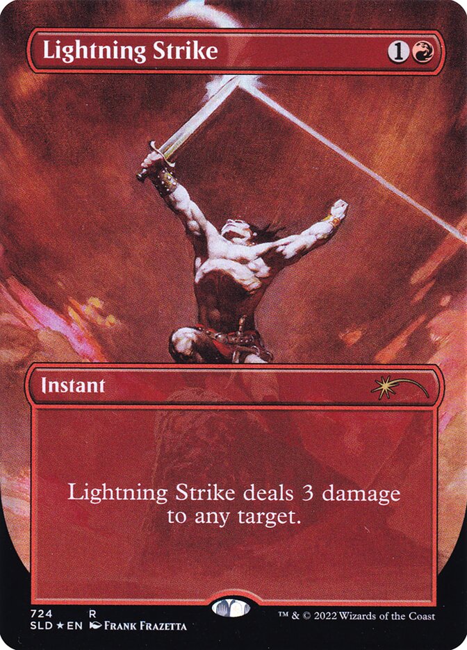 Lightning Strike, Secret Lair Drop · 724