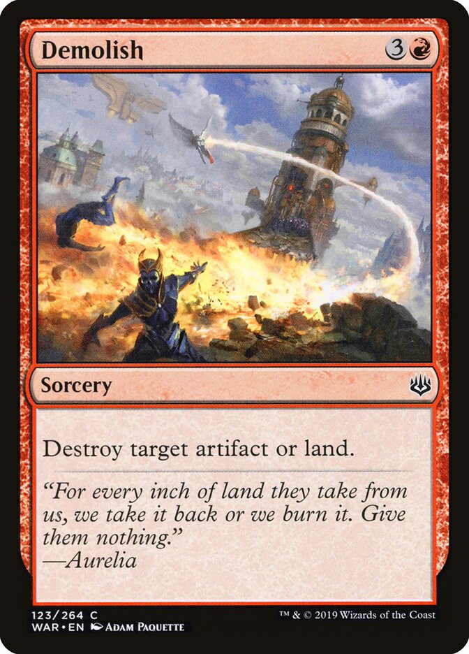 Demolish, War of the Spark · 123/264
