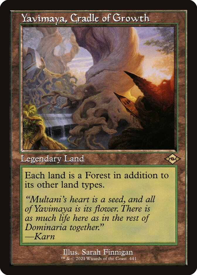 Yavimaya, Cradle of Growth, Modern Horizons 2 · 441