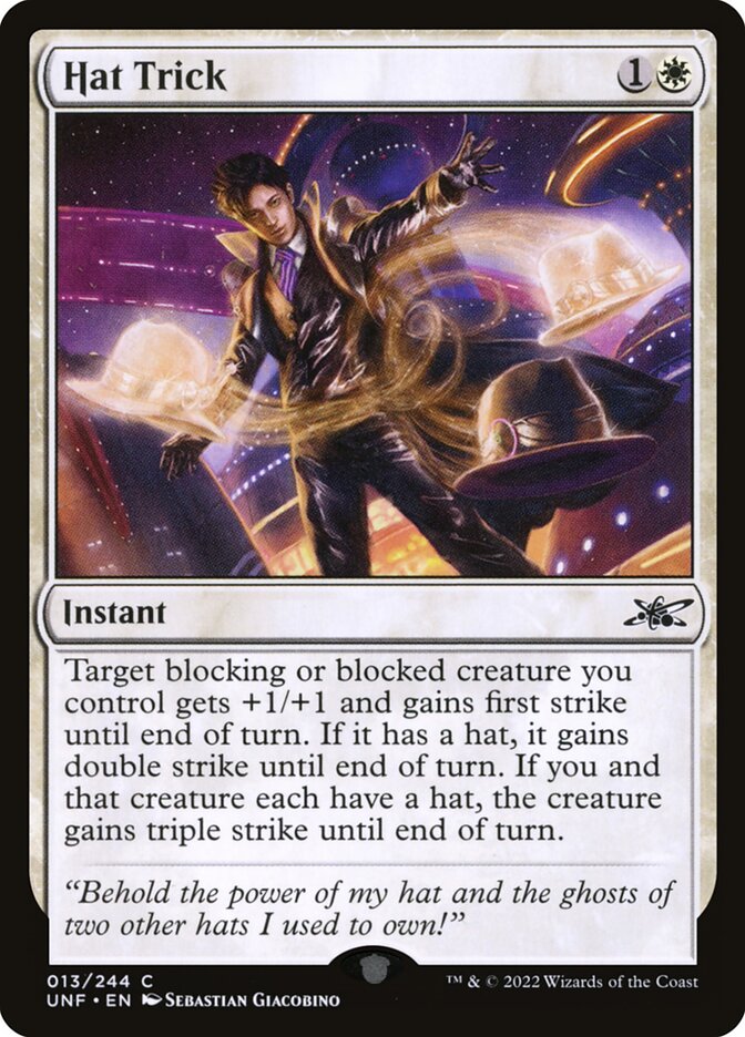 Hat Trick, Unfinity · 013/244