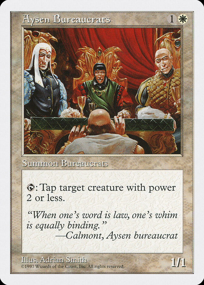 Aysen Bureaucrats, Fifth Edition · 9