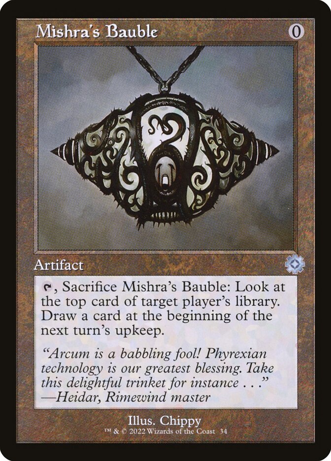 Mishra's Bauble, The Brothers' War Retro Artifacts · 034/063