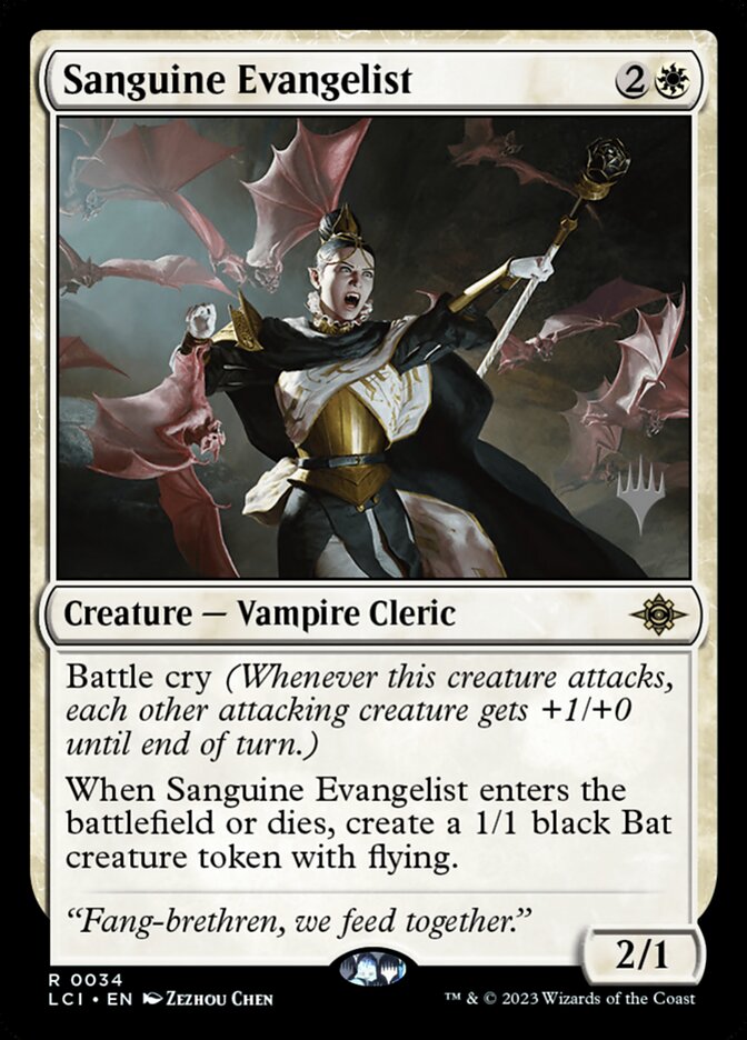 Sanguine Evangelist, The Lost Caverns of Ixalan Promos · 0034