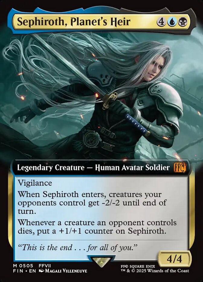 Sephiroth, Planet's Heir, Final Fantasy · 0505