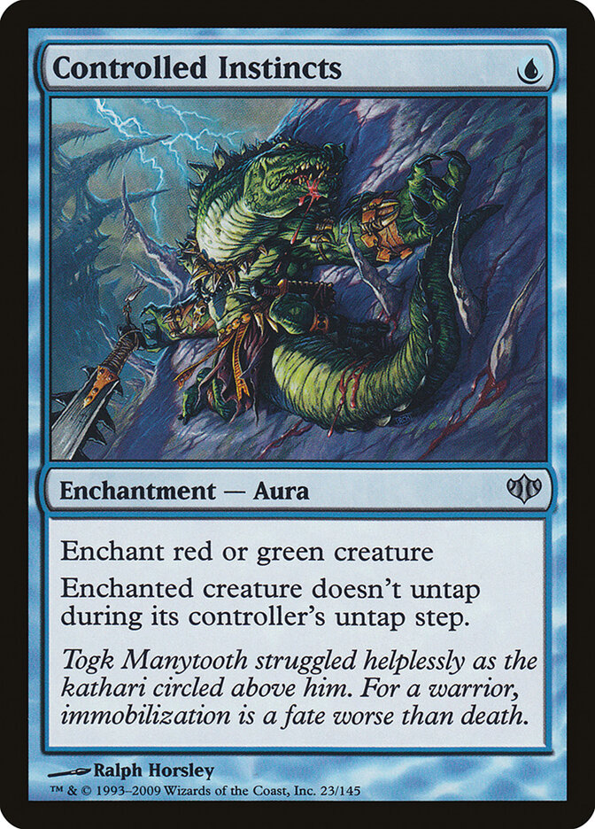 Controlled Instincts, Conflux · 23/145