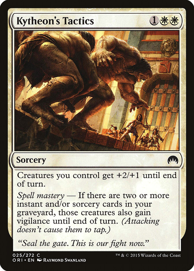 Kytheon's Tactics, Magic Origins · 025/272