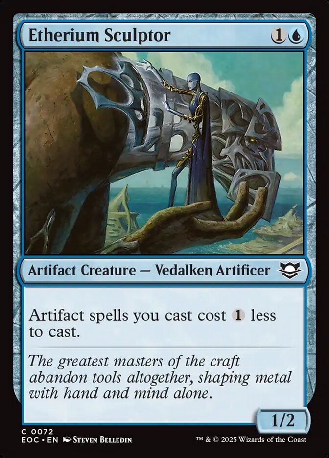 Etherium Sculptor, Edge of Eternities Commander · 0072