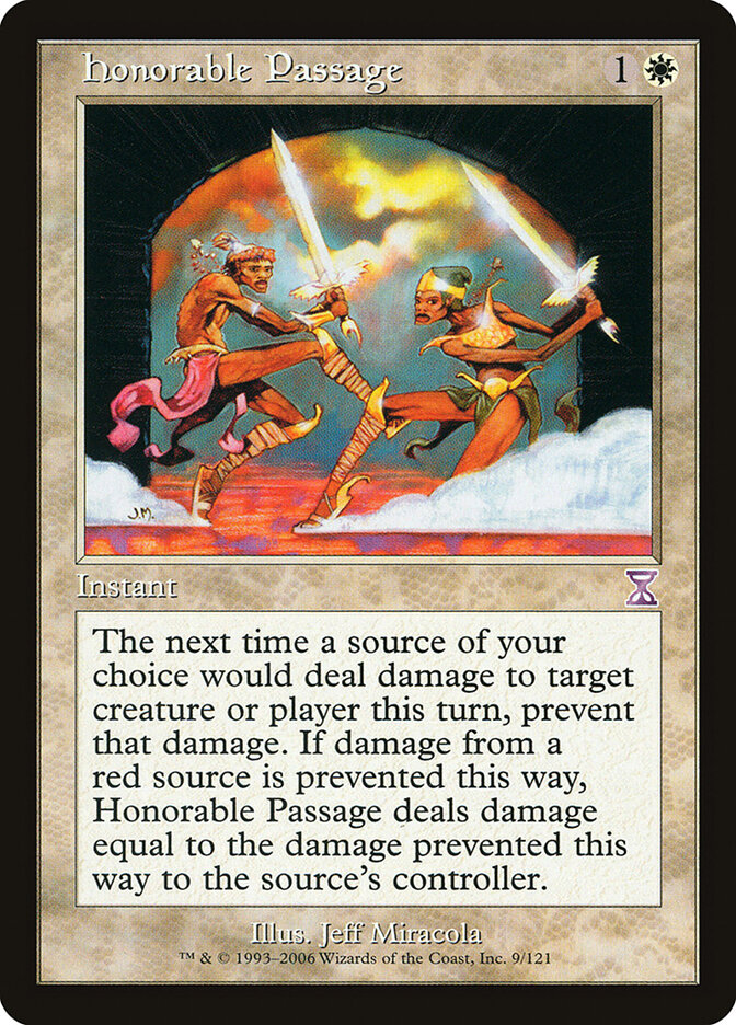 Honorable Passage, Time Spiral Timeshifted · 9/121