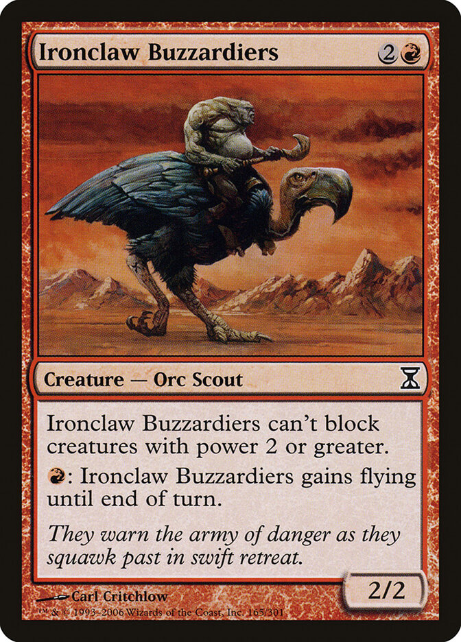 Ironclaw Buzzardiers, Time Spiral · 165/301