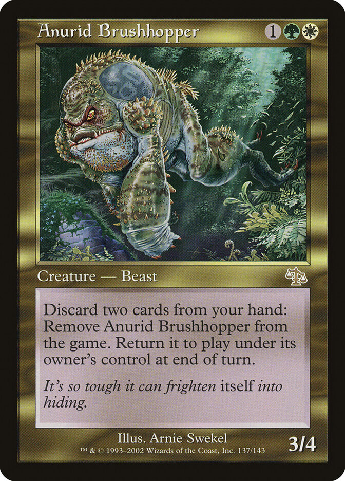 Anurid Brushhopper, Judgment · 137/143