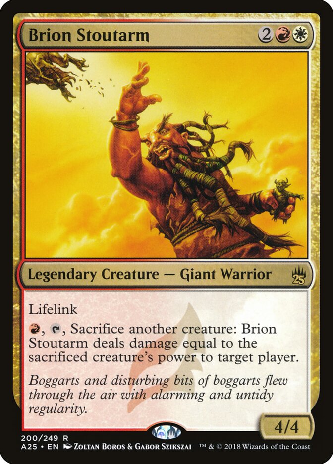 Brion Stoutarm, Masters 25 · 200/249