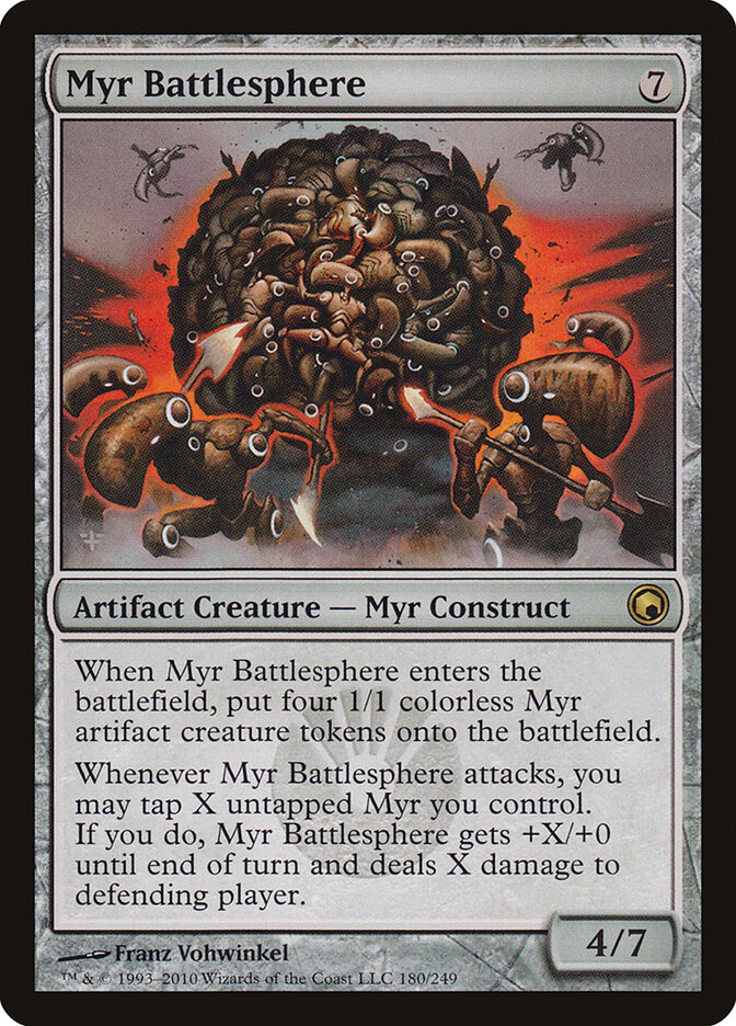 Myr Battlesphere, Scars of Mirrodin · 180/249