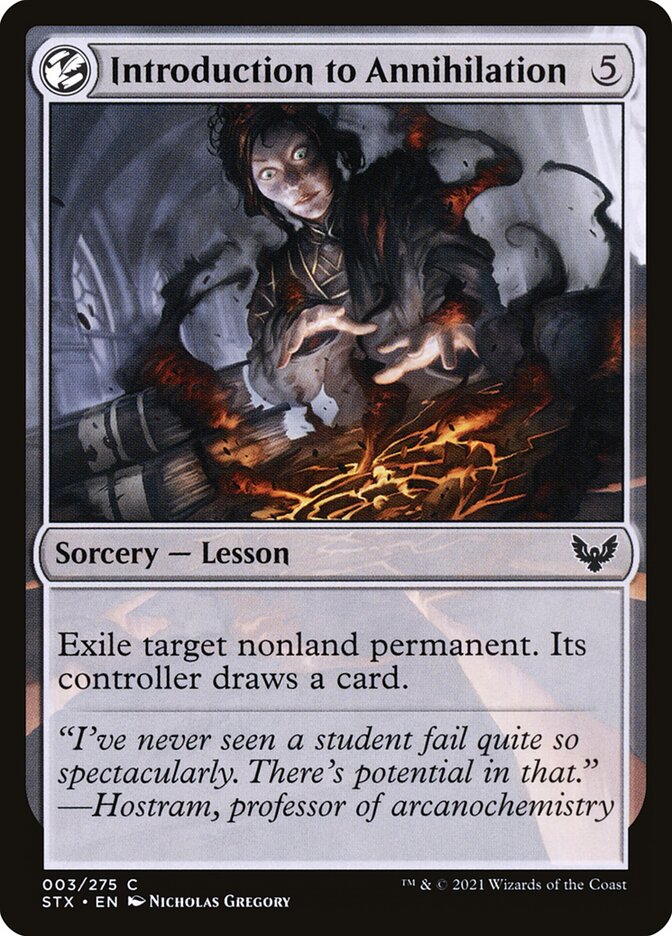Introduction to Annihilation, Strixhaven: School of Mages · 003/275