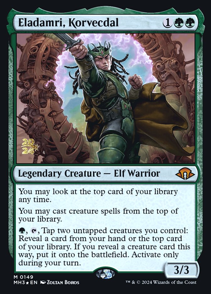 Eladamri, Korvecdal, Modern Horizons 3 Promos · 0149