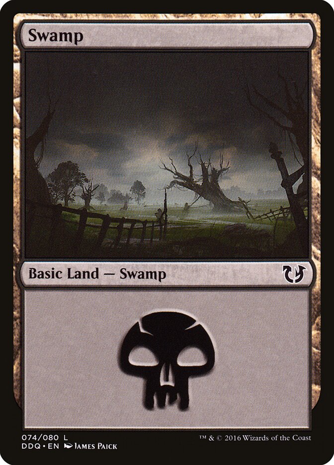 Swamp, Duel Decks: Blessed vs. Cursed · 074/080