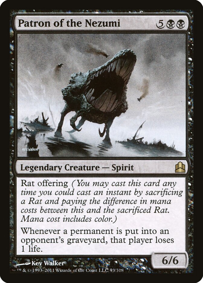 Patron of the Nezumi, Commander 2011 · 93/318