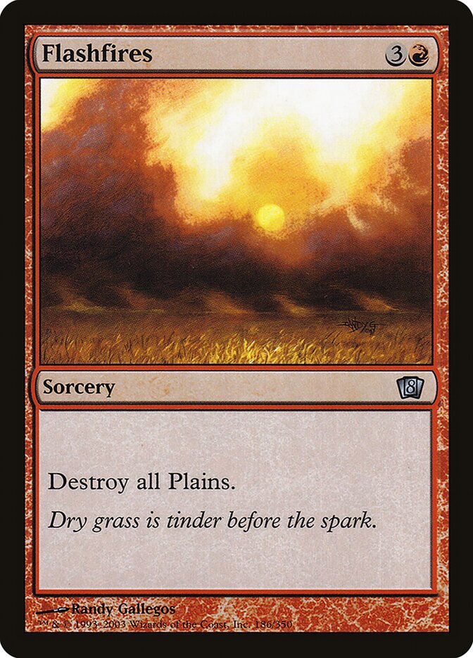 Flashfires, Eighth Edition · 186-star