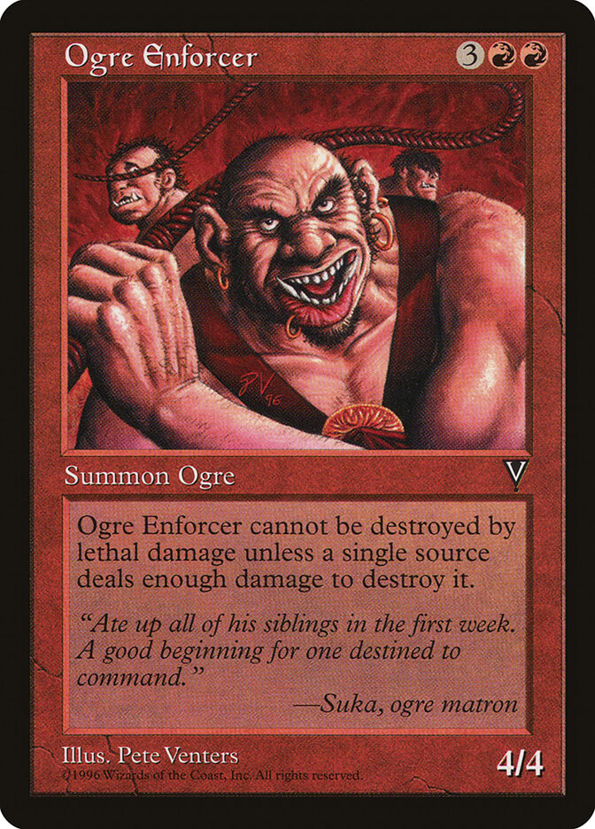 Ogre Enforcer, Visions · 89