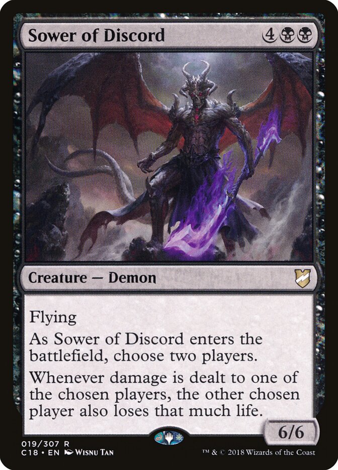 Sower of Discord, Commander 2018 · 019/307
