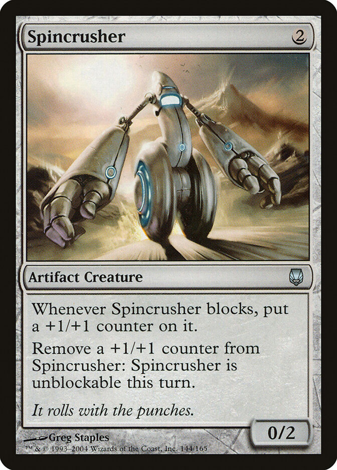 Spincrusher, Darksteel · 144/165