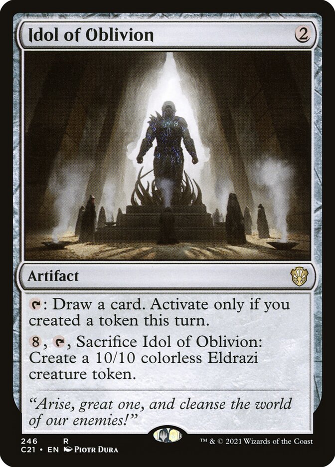 Idol of Oblivion, Commander 2021 · 246