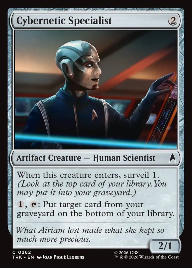 Cybernetic Specialist, Star Trek · 0262