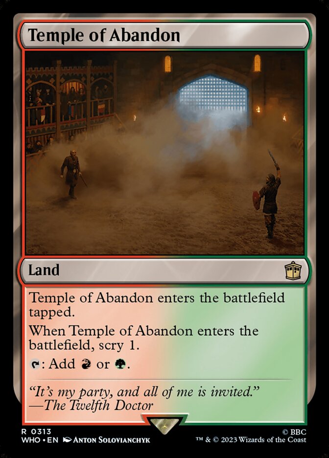 Temple of Abandon, Doctor Who · 0313