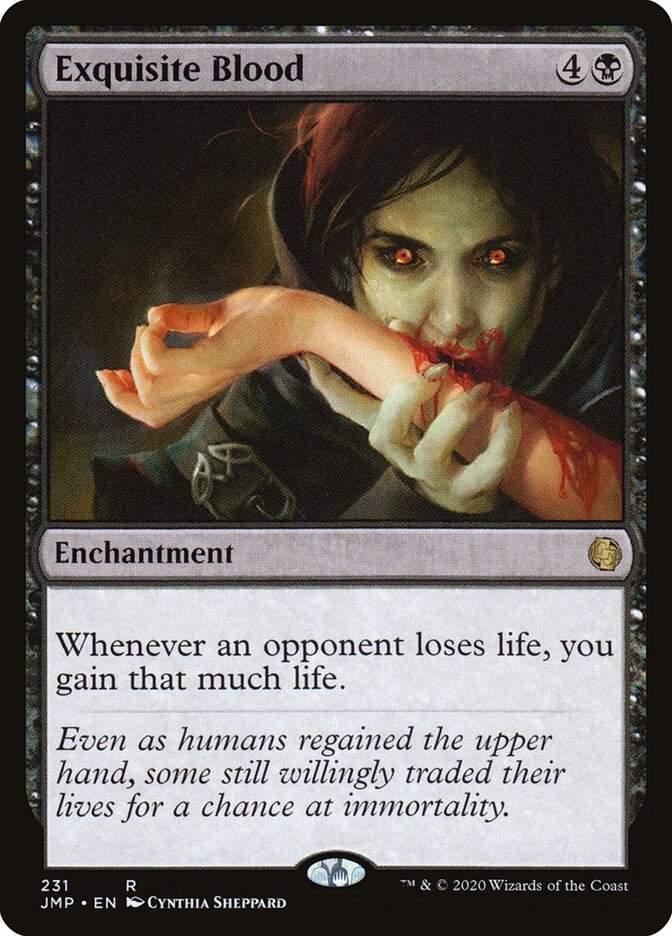 Exquisite Blood, Jumpstart · 231
