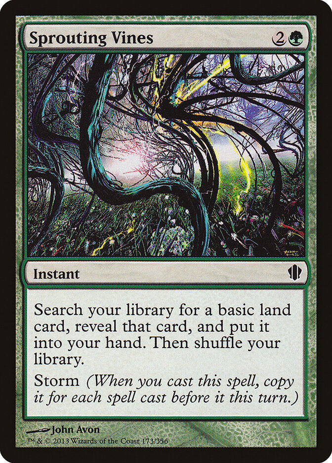 Sprouting Vines, Commander 2013 · 173/356