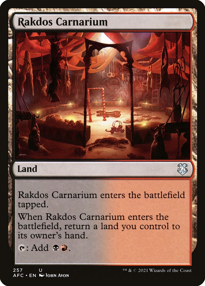 Rakdos Carnarium, Forgotten Realms Commander · 257
