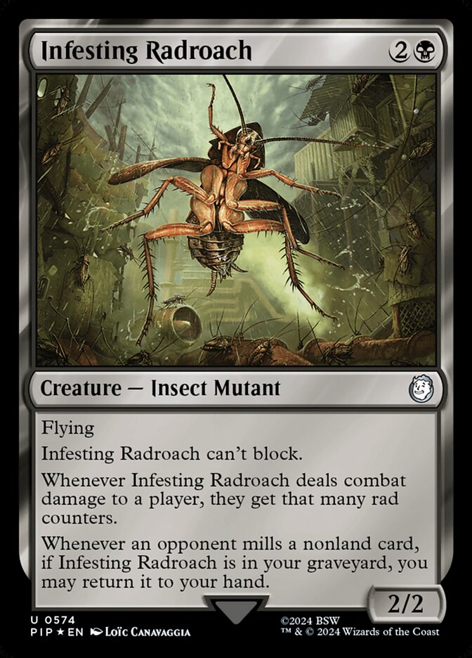 Infesting Radroach, Fallout · 0574