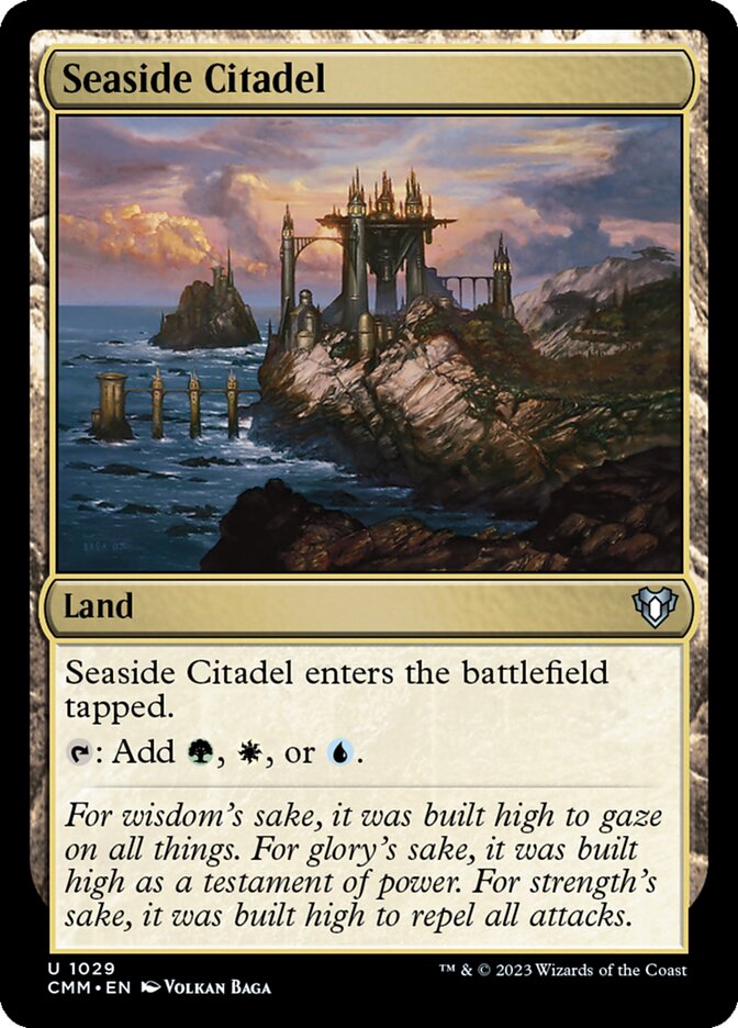 Seaside Citadel, Commander Masters · 1029