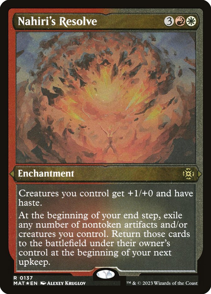 Nahiri's Resolve, March of the Machine: The Aftermath · 0137