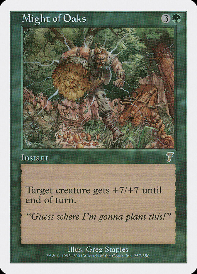 Might of Oaks, Seventh Edition · 257/350