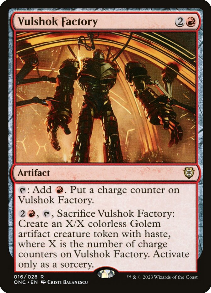 Vulshok Factory, Phyrexia: All Will Be One Commander · 016/028