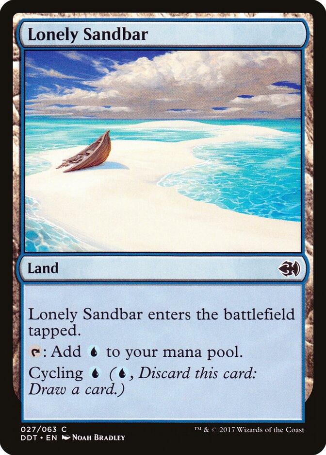 Lonely Sandbar, Duel Decks: Merfolk vs. Goblins · 027/063