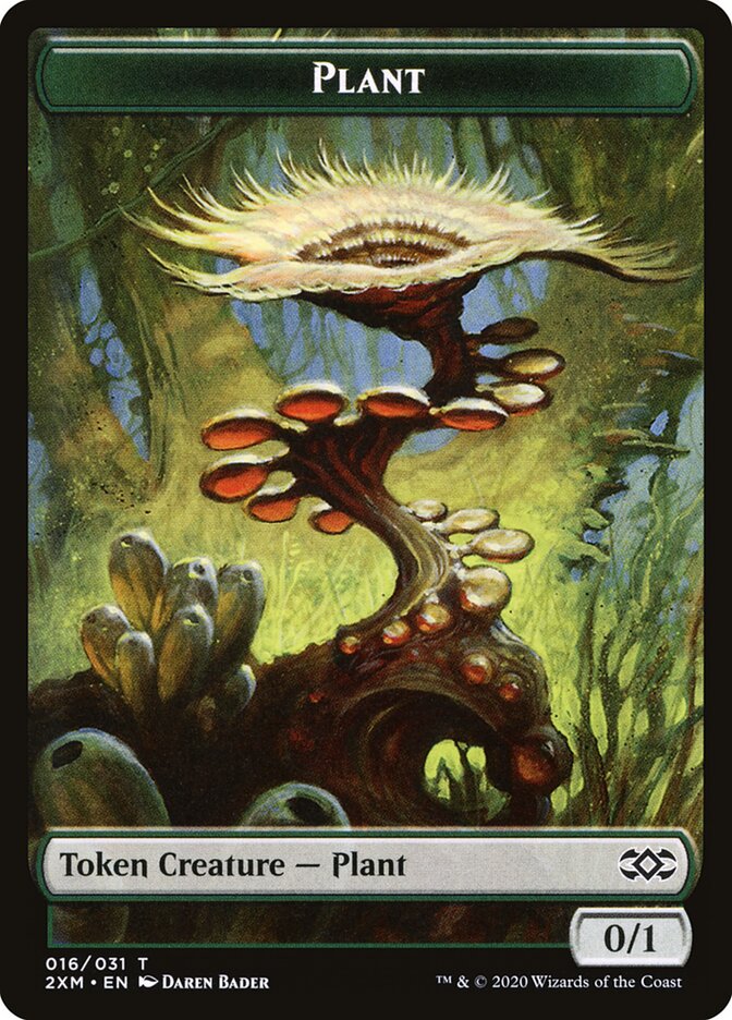 Plant, Double Masters Tokens · 016