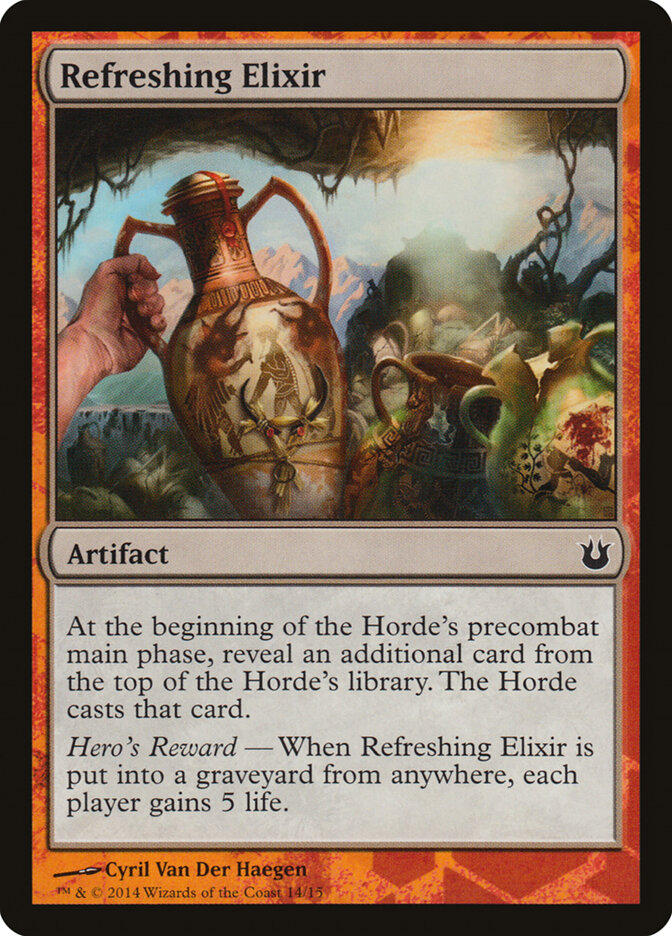 Refreshing Elixir, Battle the Horde · 14/15