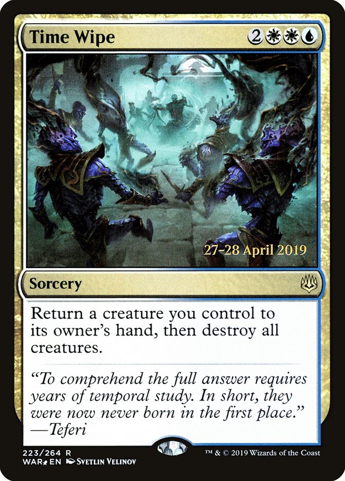 Time Wipe, War of the Spark Promos · 223/264