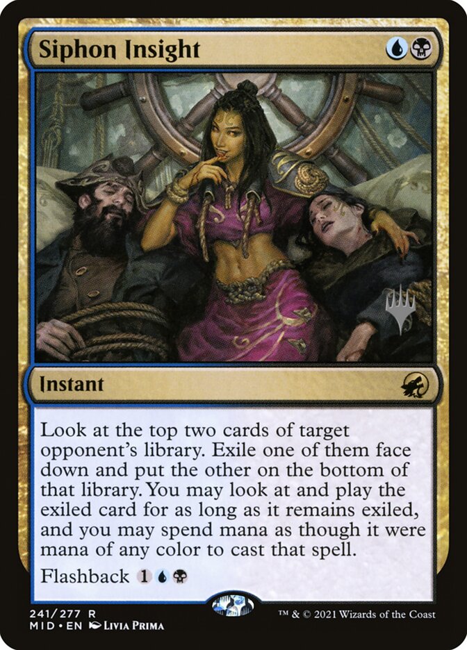 Siphon Insight, Innistrad: Midnight Hunt Promos · 241/277
