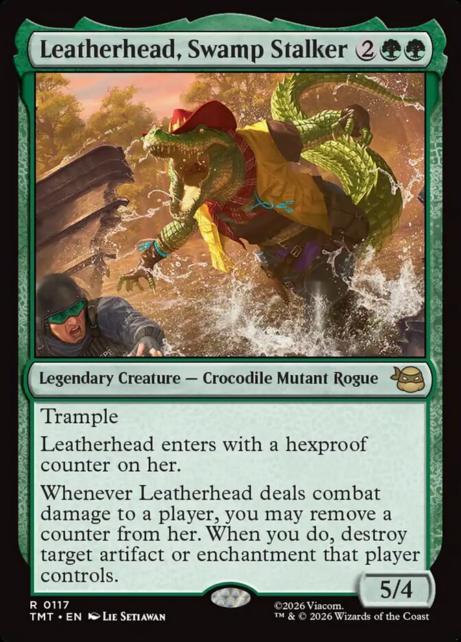 Leatherhead, Swamp Stalker, Teenage Mutant Ninja Turtles · 0117