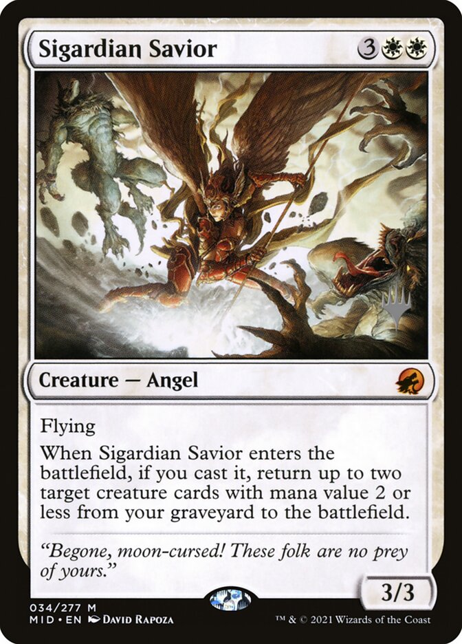 Sigardian Savior, Innistrad: Midnight Hunt Promos · 034/277