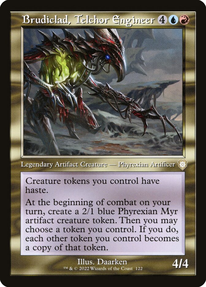 Brudiclad, Telchor Engineer, The Brothers' War Commander · 122