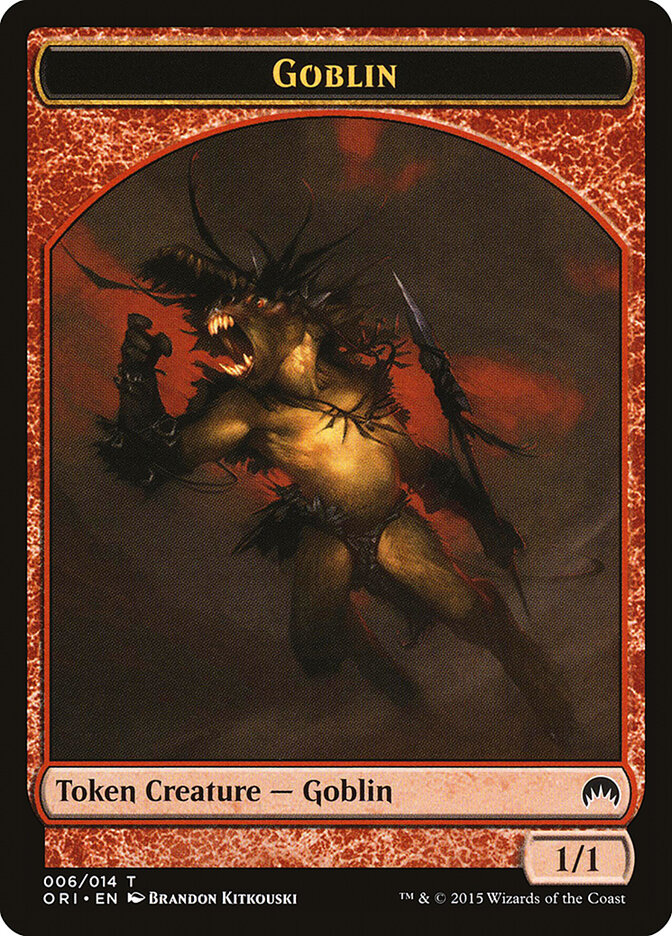 Goblin, Magic Origins Tokens · 006