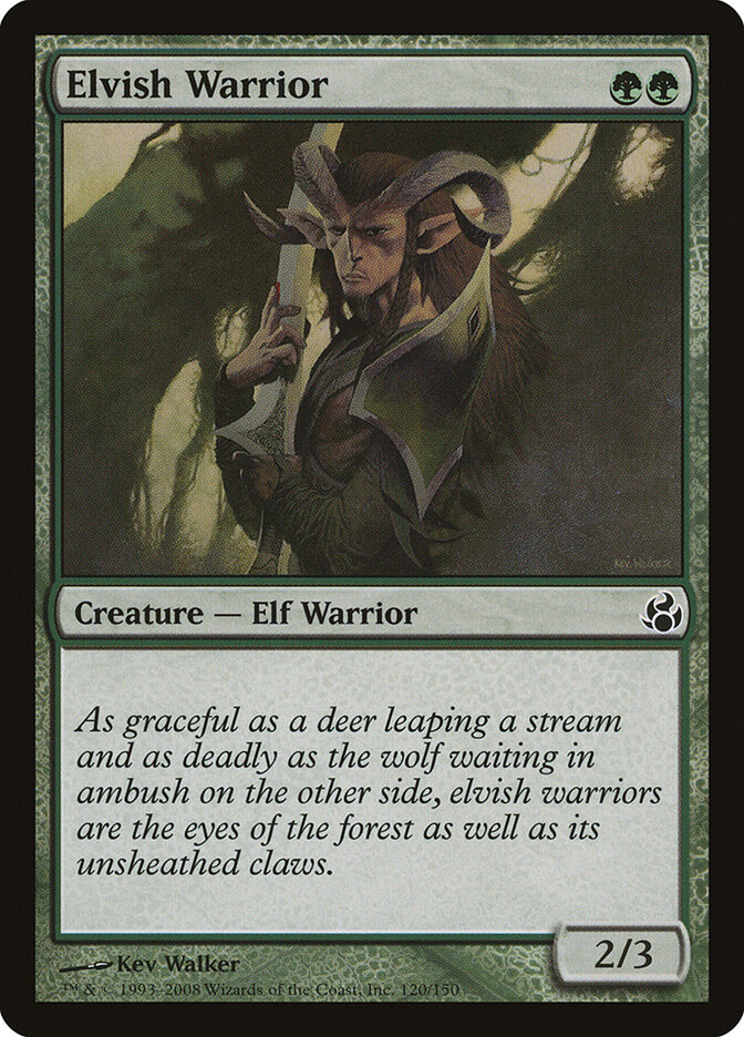 Elvish Warrior, Morningtide · 120/150